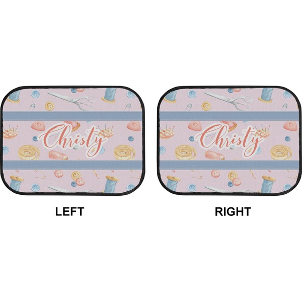 Sewing Time Car Floor Mats (Back Seat) (Approval)