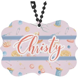 Sewing Time Rear View Mirror Decor (Personalized)