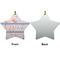 Sewing Time Ceramic Flat Ornament - Star Front & Back (APPROVAL)