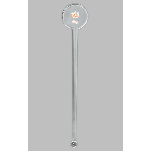 Sewing Time Clear Plastic 7" Stir Stick - Round - Single Stick
