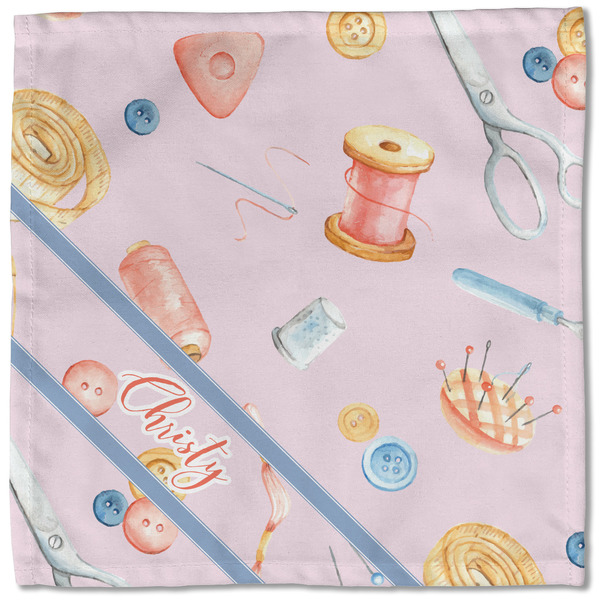 Sewing Time Cloth Napkins - Personalized Lunch (Single Full Open)