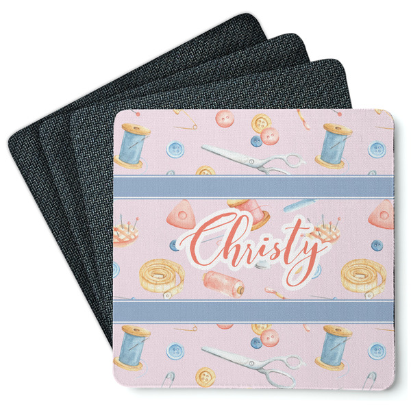 Sewing Time Coaster Rubber Back - Main