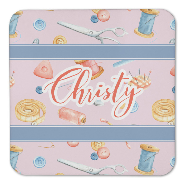 Sewing Time Coaster Set - FRONT (one)