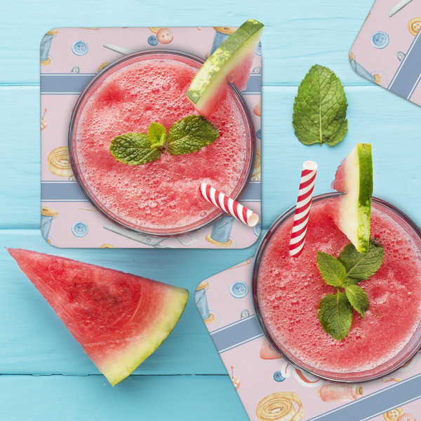 Sewing Time Coaster Set - LIFESTYLE