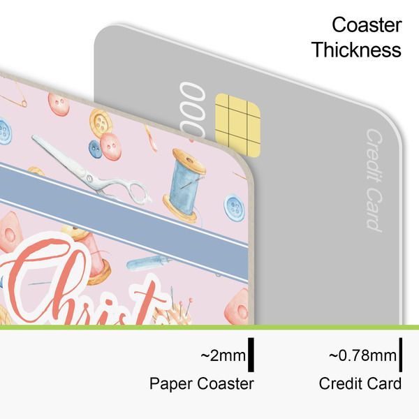 Sewing Time Coaster Thickness