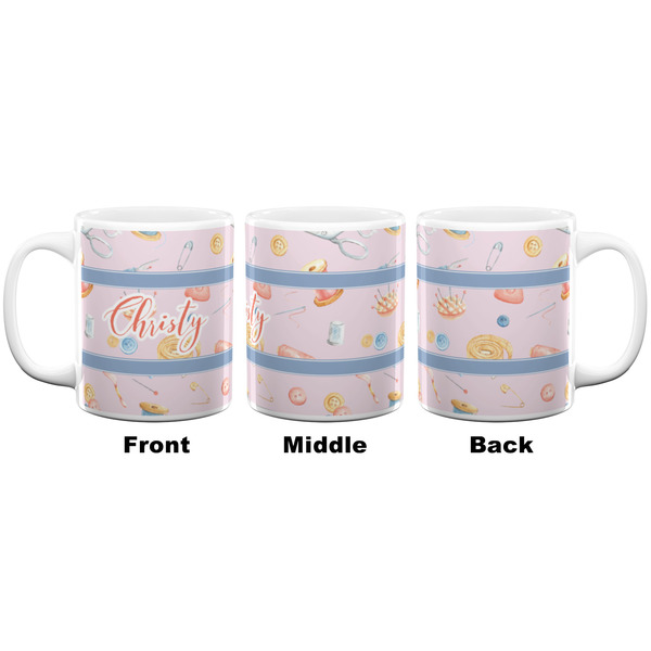 Sewing Time Coffee Mug - 11 oz - White APPROVAL