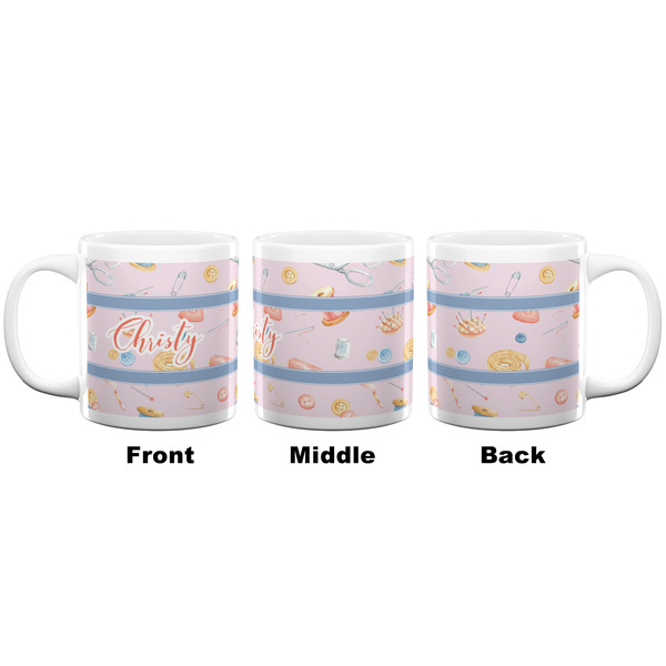 Sewing Time Coffee Mug - 20 oz - White APPROVAL