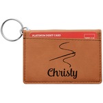 Sewing Time Leatherette Keychain ID Holder (Personalized)