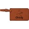 Sewing Time Leatherette Luggage Tag (Personalized)
