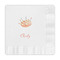 Sewing Time Embossed Decorative Napkins (Personalized)