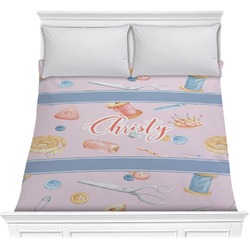 Sewing Time Comforter - Full / Queen (Personalized)