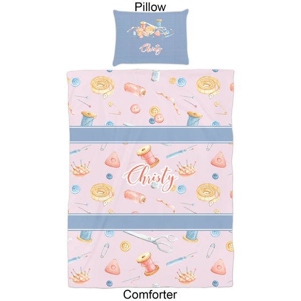 Sewing Time Comforter Set - Twin - Approval