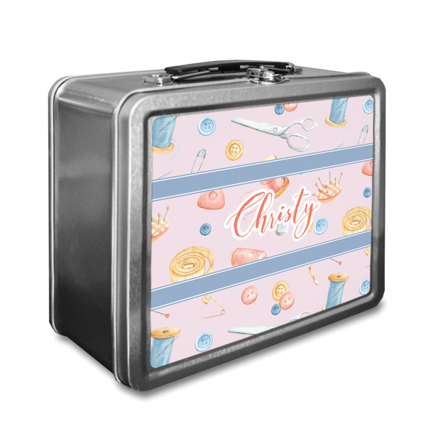 Custom Sewing Time Lunch Box (Personalized)