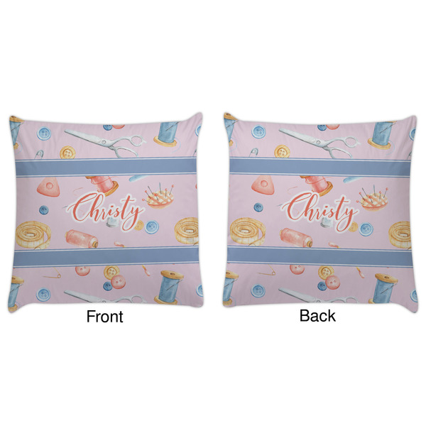 Sewing Time Decorative Pillow Case - Approval