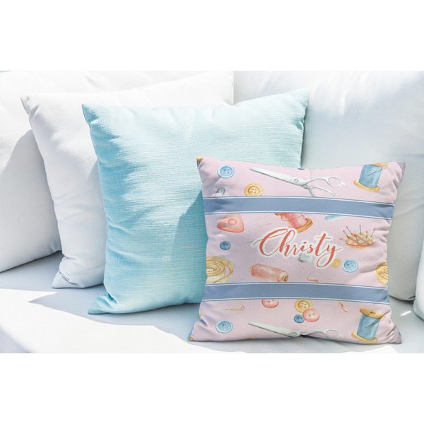 Sewing Time Decorative Pillow Case - LIFESTYLE 2