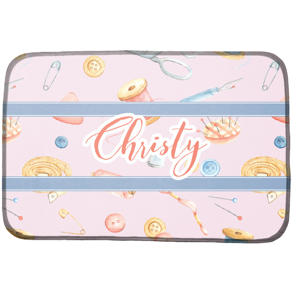 Custom Sewing Time Dish Drying Mat (Personalized)
