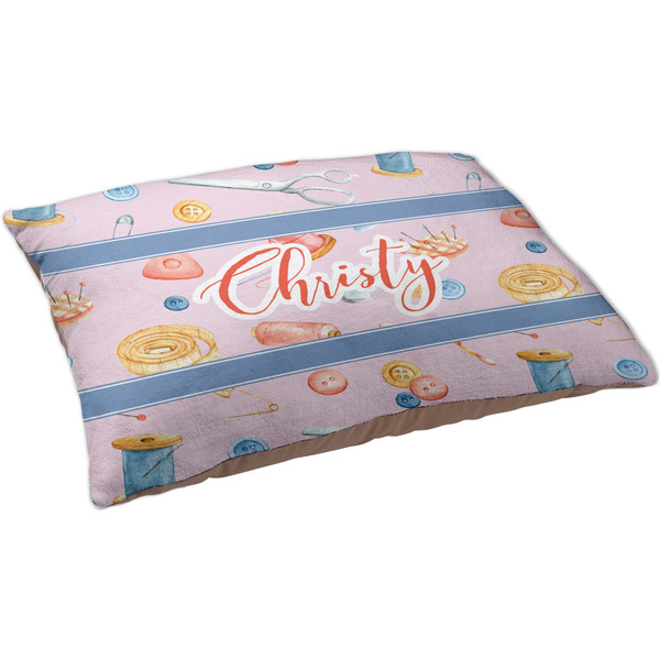 Sewing Time Dog Bed - Large