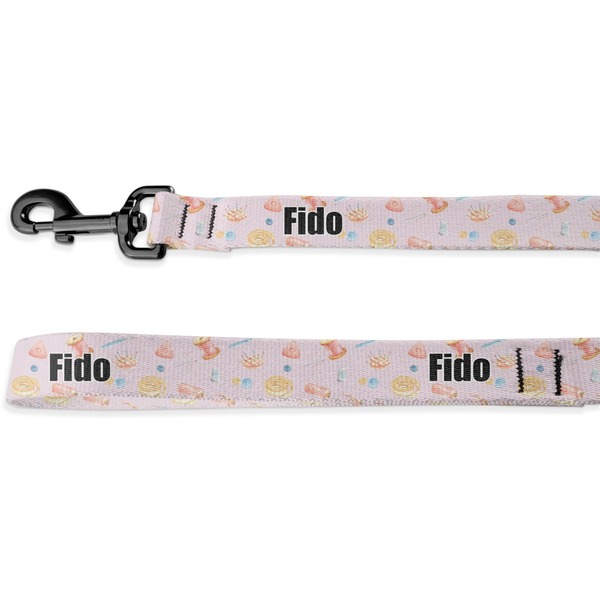 Custom Sewing Time Deluxe Dog Leash - 4 ft (Personalized)