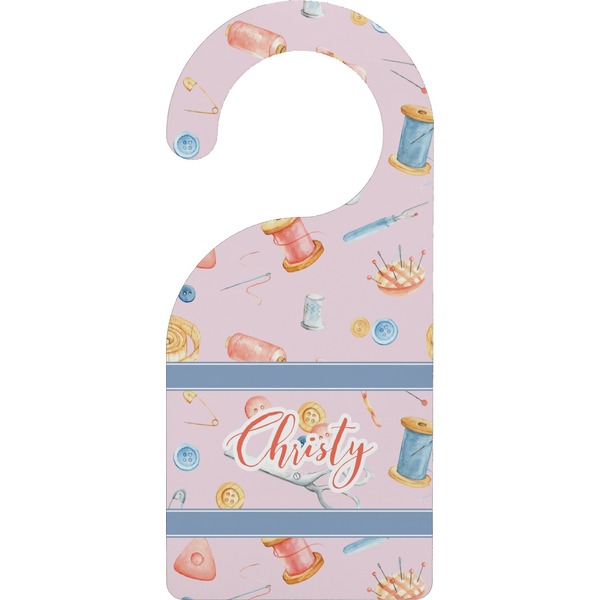 Custom Sewing Time Door Hanger (Personalized)