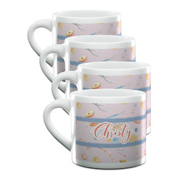 Sewing Time Double Shot Espresso Cups - Set of 4 (Personalized)