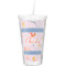 Sewing Time Double Wall Tumbler with Straw (Personalized)