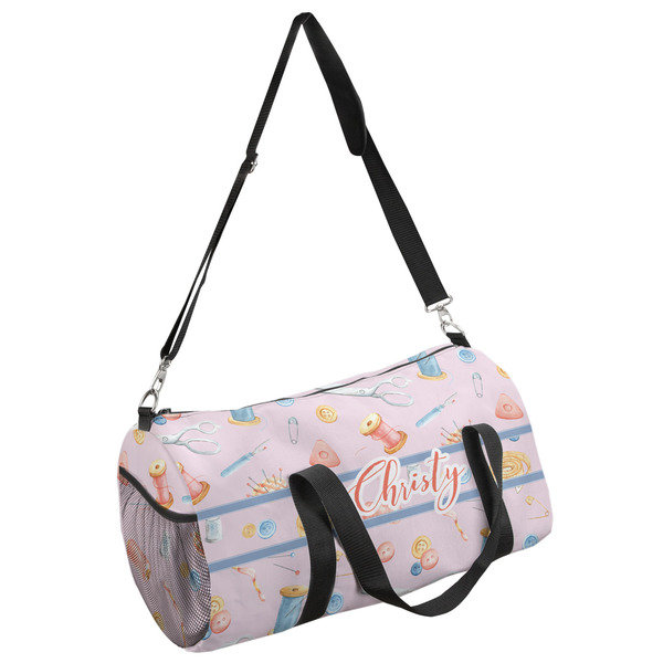 Custom Sewing Time Duffel Bag - Large (Personalized)
