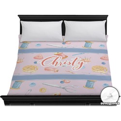 Sewing Time Duvet Cover - King (Personalized)