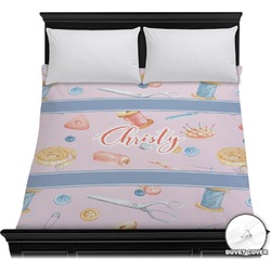 Sewing Time Duvet Cover - Full / Queen (Personalized)