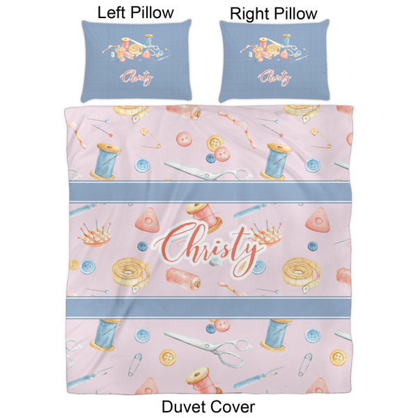 Sewing Time Duvet Cover Set - Queen - Approval