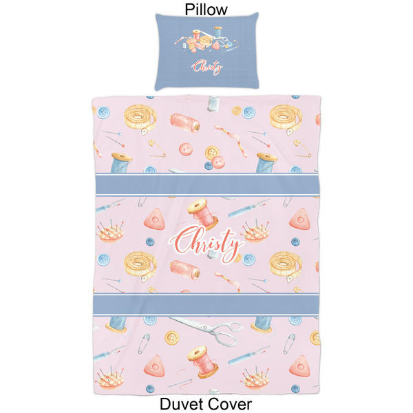 Sewing Time Duvet Cover Set - Twin - Approval