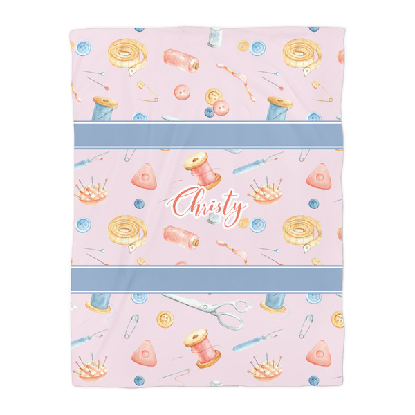 Sewing Time Duvet Cover - Twin - Front