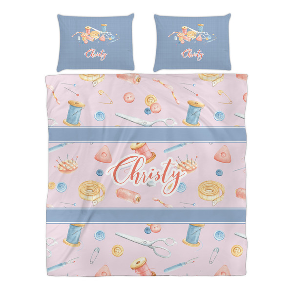 Sewing Time Duvet cover Set - Queen - Alt Approval