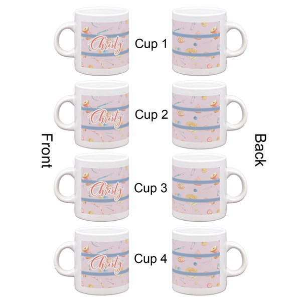 Sewing Time Espresso Cup Set of 4 - Apvl