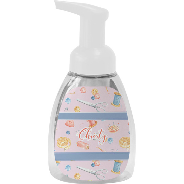 Custom Sewing Time Foam Soap Bottle (Personalized)