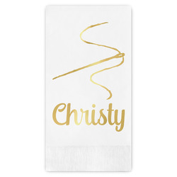 Sewing Time Guest Napkins - Foil Stamped (Personalized)