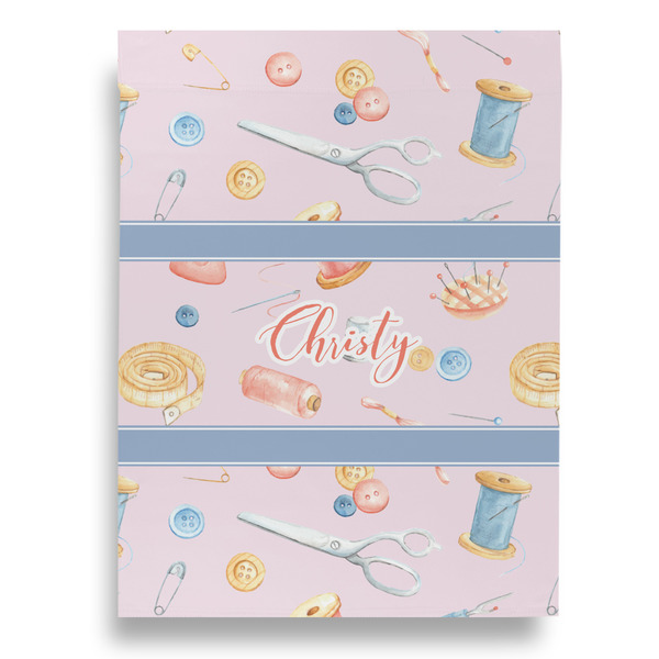 Sewing Time Garden Flags - Large - Single Sided - FRONT