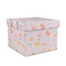 Sewing Time Gift Boxes with Lid - Canvas Wrapped - Medium - Front/Main