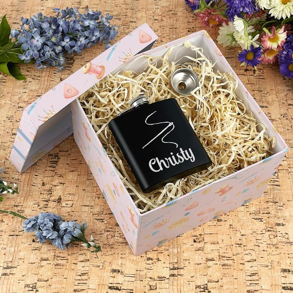 Sewing Time Gift Boxes with Lid - Canvas Wrapped - X-Large - In Context