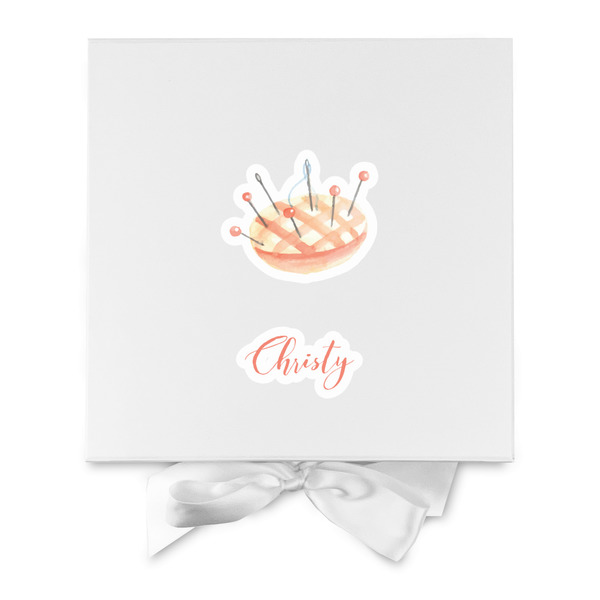 Sewing Time Gift Boxes with Magnetic Lid - White - Approval