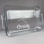 Sewing Time Glass Baking Dish - 13in x 9in (Personalized)