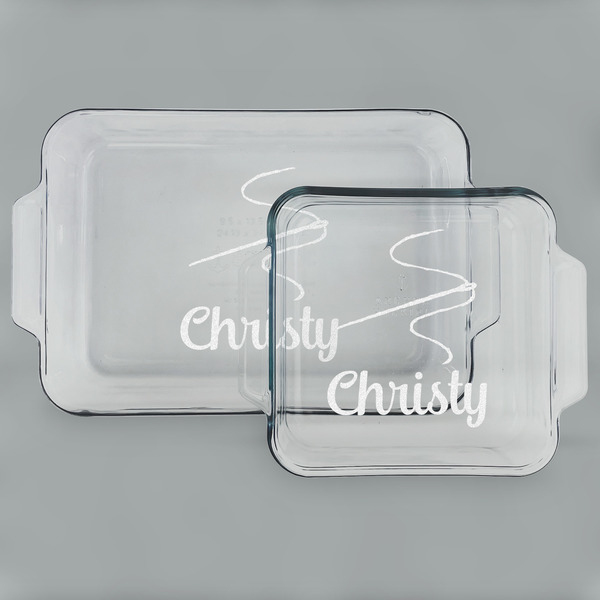 Sewing Time Glass Baking Dish Set - MAIN (set)