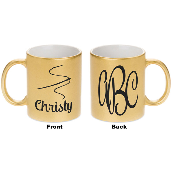 Sewing Time Gold Mug - Apvl