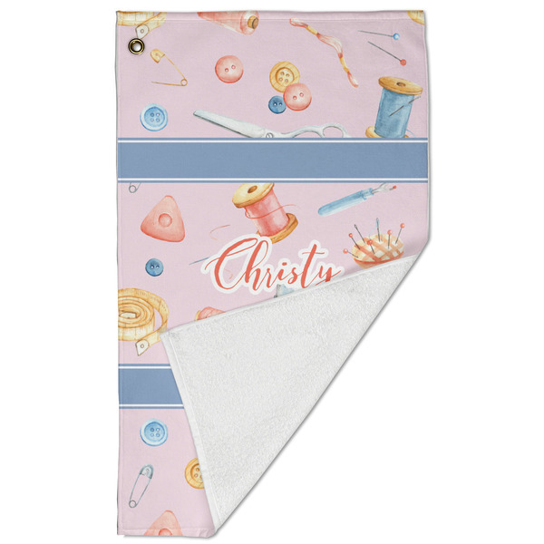 Sewing Time Golf Towel - Folded (Large)