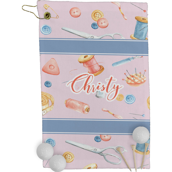 Sewing Time Golf Towel (Personalized)