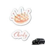 Sewing Time Graphic Car Decal (Personalized)