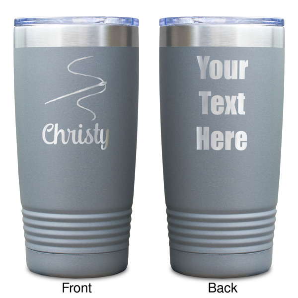 Sewing Time Gray Polar Camel Tumbler - 20oz - Double Sided - Approval