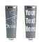 Sewing Time Grey RTIC Everyday Tumbler - 28 oz. - Front and Back