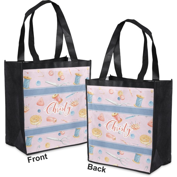 Sewing Time Grocery Bag - Apvl