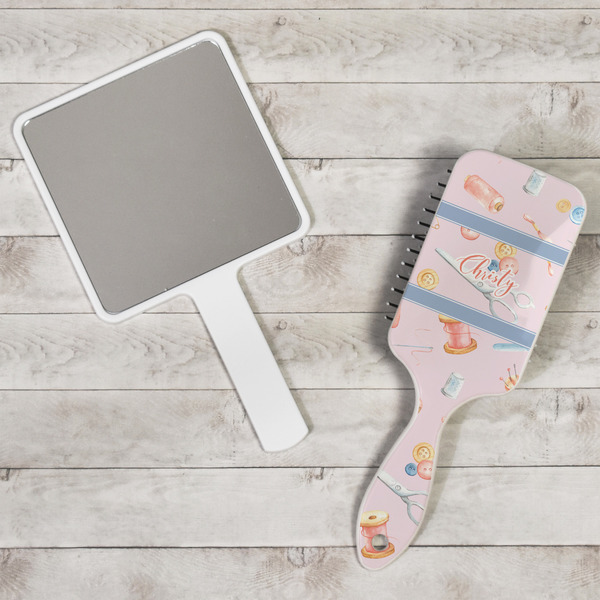 Sewing Time Hair Brush - In Context