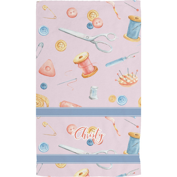 Sewing Time Hand Towel (Personalized) Full